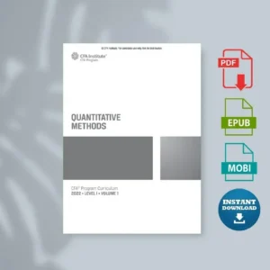 2022 CFA Program Curriculum Level I Box Set [Ebook]