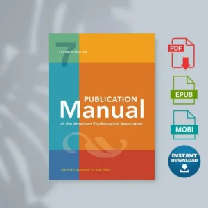 Apa Publication Manual 7th Edition [Ebook]