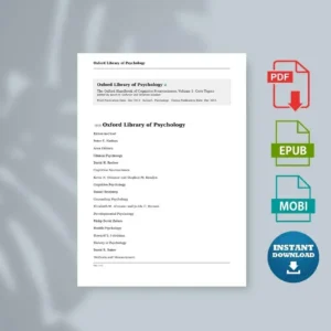 The Oxford Handbook of Cognitive Neuroscience Volume 1 Core Topics Kevin Ochsner Stephen M [Ebook]